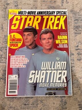 Star trek William shatner magazine - final price